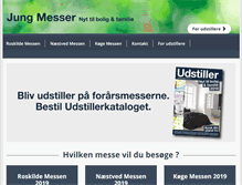 Tablet Screenshot of jungmesser.dk